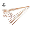 5% Silver Soldering Flux Cored Brazing Wire 1.27mmx3.2mmx500mm