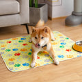 Multi Patterns and Sizes Soft Washable Dog Pee Pads Non-slip Waterproof Dog Mat Reusable Puppy Cat Pet Pee Pad Bed Sofa Cover