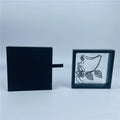 11x11 Recyclable Black Soft Touch Paper Cardboard Drawer Packaging Jewellery Gift Box Jewelry Box Sweater Chain Earring Necklace