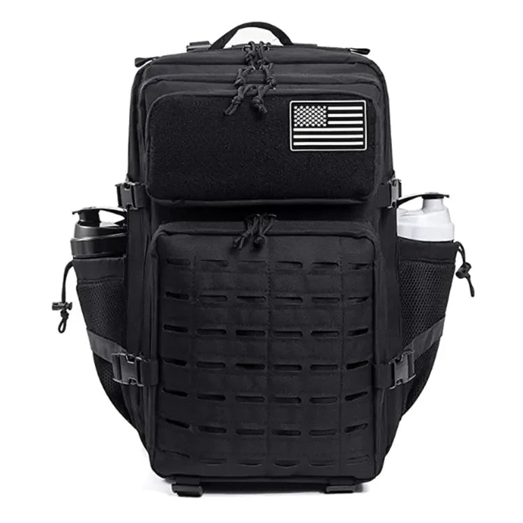 Tactical Crossfit Gym Bag Large Capacity Anti-Theft Fitness Backpack Oxford Waterproof Molle Bug for Outdoor Hiking