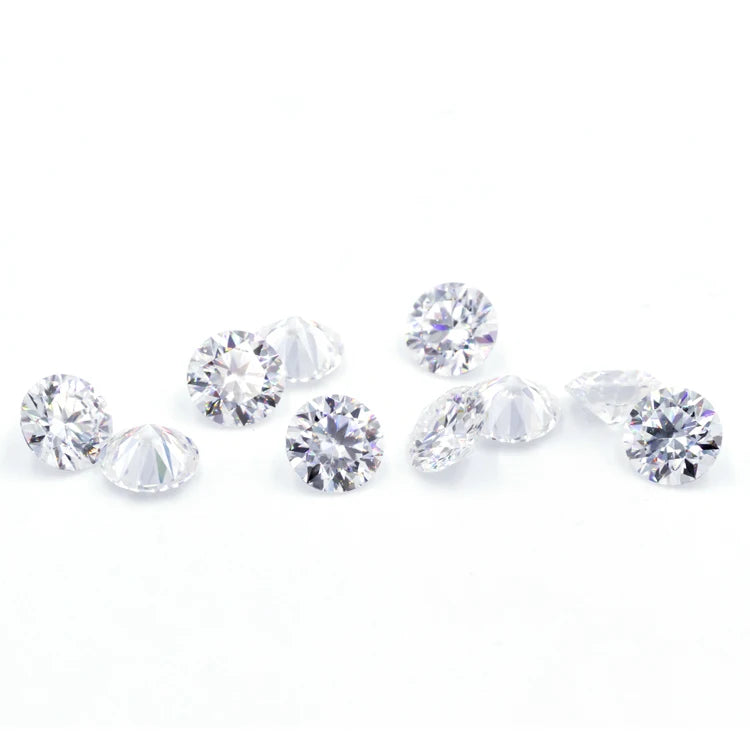 Redleaf  Lab Grown Diamond HPHT DEF-VS  Round Brilliant Cut Lab Diamond