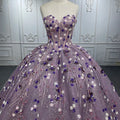 Jancember 1133 Glitter Tulle Purple Quinceanera Dresses Off Shoulder Beaded Applique Sweet Birthday Prom Ball Gowns