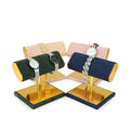Professional Design Luxury Retail Watch Display Rack Custom High End Metal Watch Bracelet Display Props