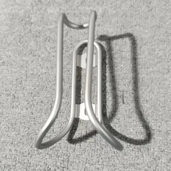 Newest Polished Titanium Alloy Bike Bottle Holder Cage in Titanium Gray/Rainbow Color Fits for 99% Bikes