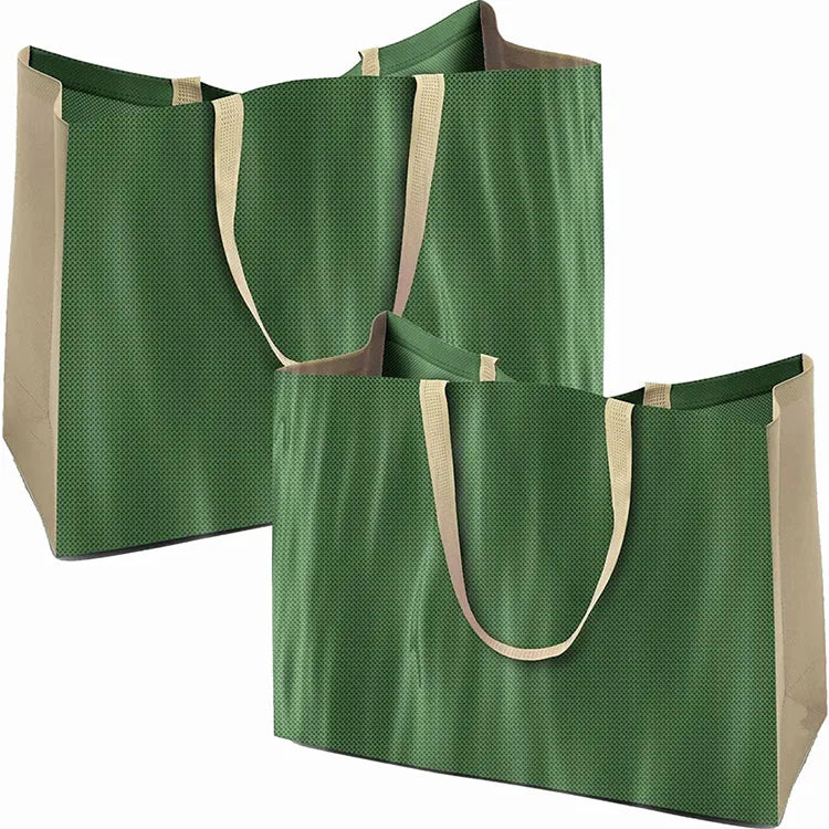 Eco Friendly Carrying Large Size Non Woven Foldable Eco Tote Recycle Bag Foldable