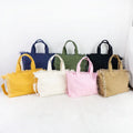 Wholesale Canvas Fringe Bag Summer Beach Tote Bag Purse Bags Women Handbag for Women
