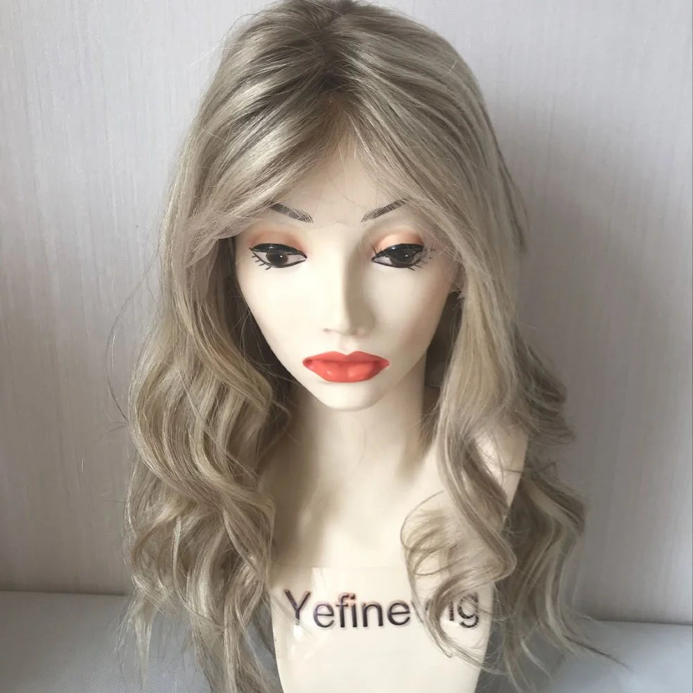 Yefinewig Wholesale Kosher Jewish Wig Brazilian Remy Human Hair Front Transparent Lace 130% Density No Shedding Manufacturers