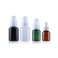 Colorful PET 25ml 35ml 50ml Silk Screen Printed Drop-On Top Bottles for Serum Essential Oils Nail Polish False Eyelashes