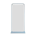 Vertical Billboard Door Poster Design and Production of Publicity Rack Yilabao Display Custom Telescopic Folding Display Shelf