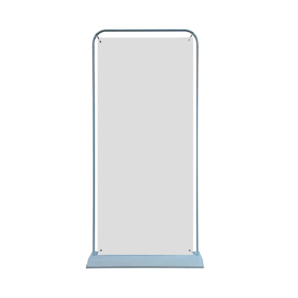 Vertical Billboard Door Poster Design and Production of Publicity Rack Yilabao Display Custom Telescopic Folding Display Shelf