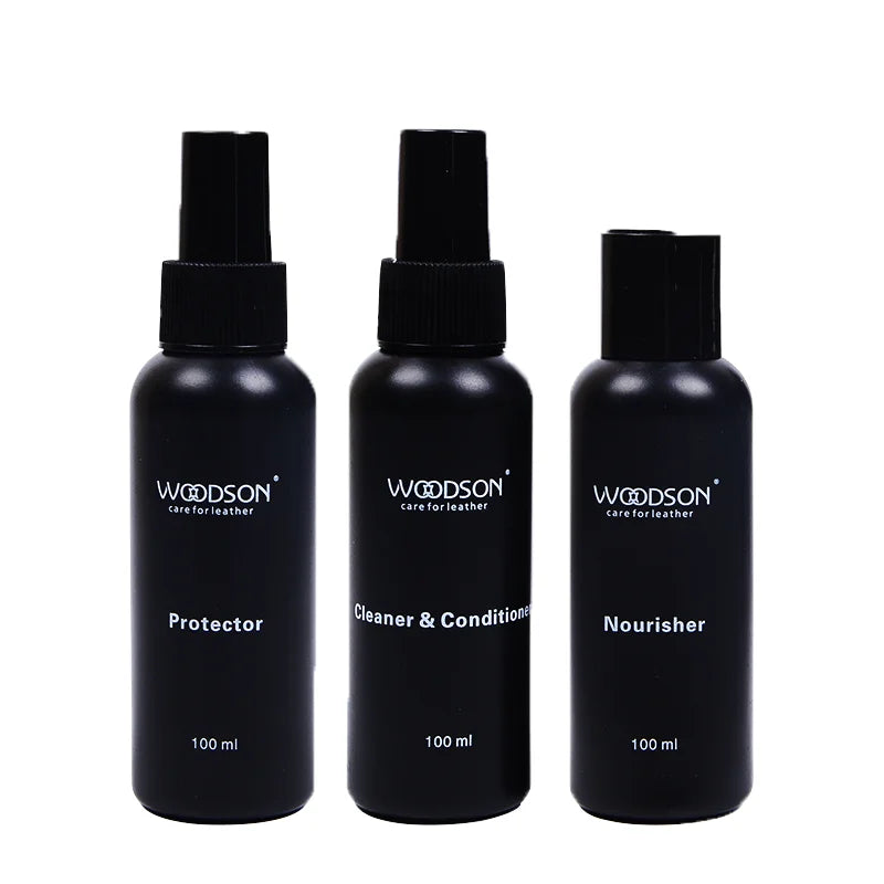 Woodson Premium Quality Furniture Cleaning Smooth Leather Care Kit for Shoe  Bags Sofa Car Seats