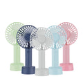 USB Handheld Desktop Fan Mini Rechargeable Hand Held Fan Mini Portable Fan With Phone Holder Stand for Outdoor Camping