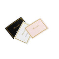 KY-C52 Business Card and Thank You Card Set Handmade Hair Packaging Concept Durable Art Paper Box