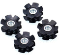 M6 M8 Bicycle Front Fork Mount Nuts Pipe Tupe Connector Threaded Inserts Bike Headset Star Nut