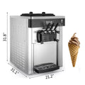 SIHAO-8218T Customizable 2+1 Flavors Ice Cream Popsicle Machine Electric Automatic Real Fruit Ice Cream Maker