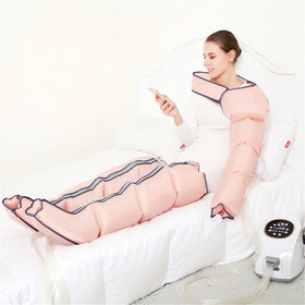 2023 New Electric Air Compression Leg Massager Heating Vibrating Leg Wrapfoot for Circulation Beauty & Personal Care Product