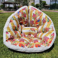Beitao Outdoor Camping Travel Use Waterproof Polyester Microfiber Filled Cushion Pillow Seat Multifunctional Collapsible Pillow