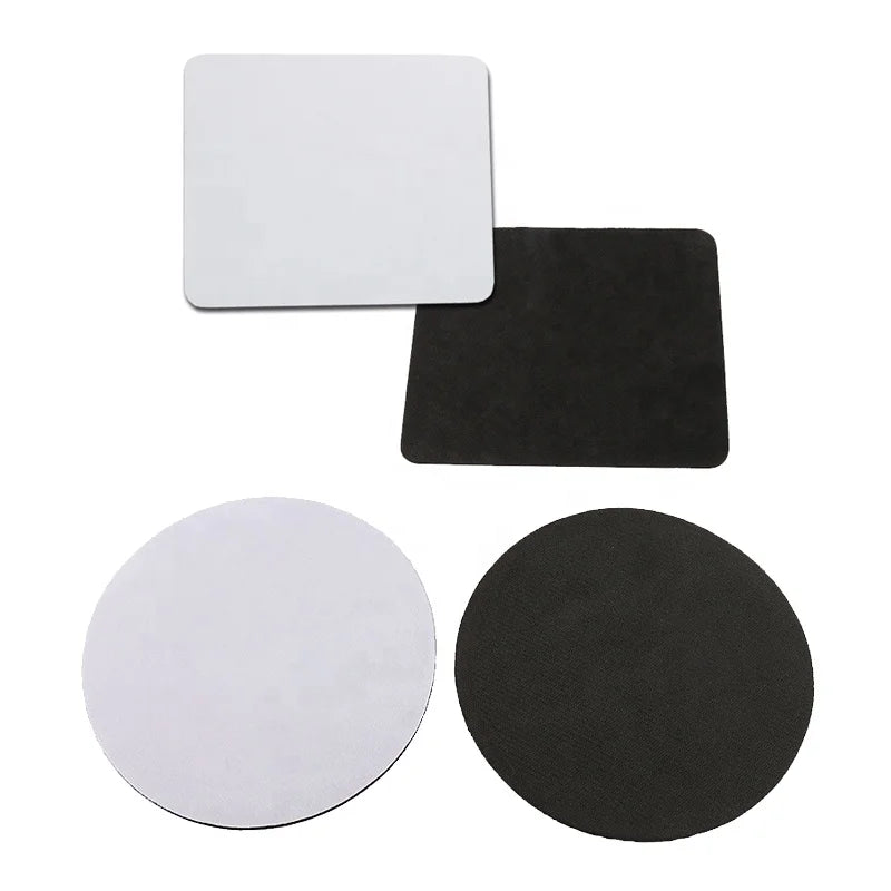 30% Discount DIY Customized Logo Printable Rubber Rectangle/Round Mouse Pad Sublimation Blank Mouse Pads