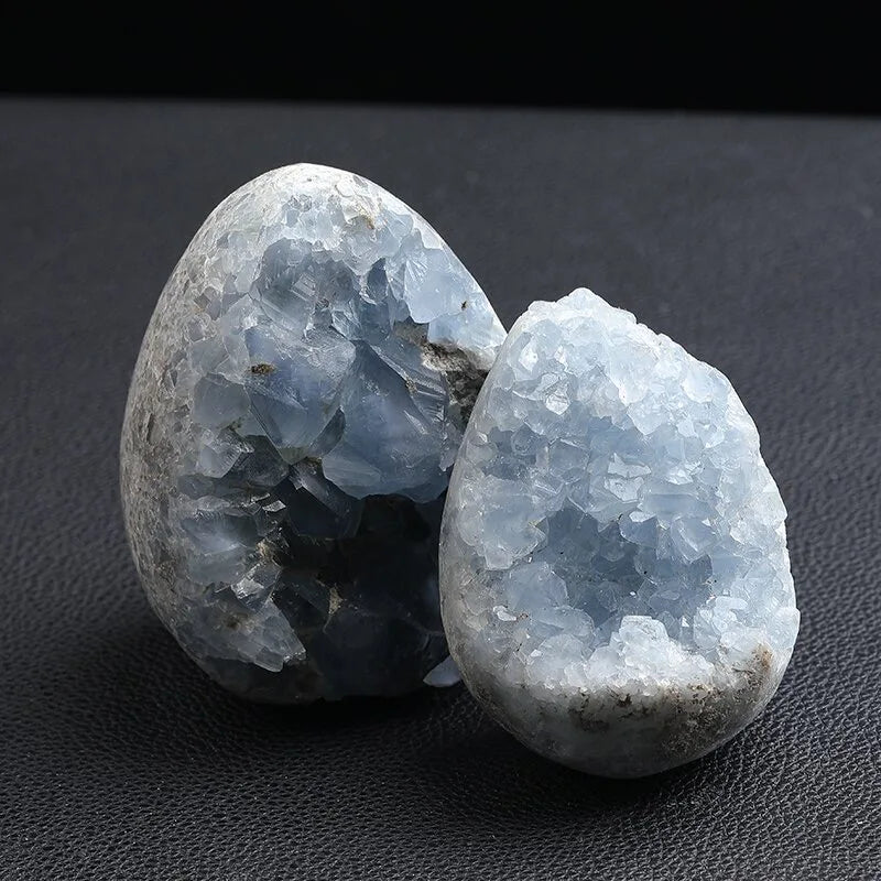 Natural Blue Kyanite Quartz Stone Rough Celestite Geode for Meditation Decoration
