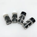 Wholesale Private Label 20ml Reusable Eyelash Tweezers Glue Cleanser Black Pink Random Sponge Ball Black Tweezers