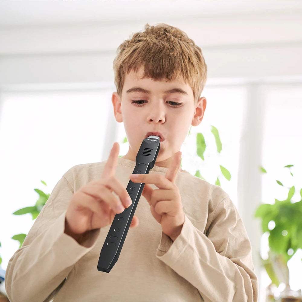 KONIX Electronic Saxophone Mini Recorder Electronic Saxophone Electronic Wind Instrument for Beginner