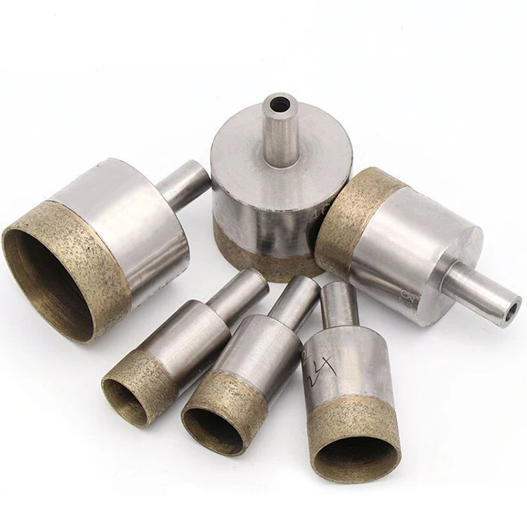 DEYI 4-120mm Straight Shank Sintered Diamond Core Drill Bit for Glass Tile Ceramic Hole Making Tools for Bench Dril