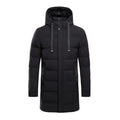 Wholesale Outdoor Warm Utility Bubble Coat Clothes Custom Winter Hoodie Long Puffer Jacket for Men