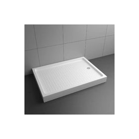 High Wall Shower Tray Philippines Custom ABS 18cm Deep Rectangular Universal caravan Bathroom Wet Room Walk in Shower Base
