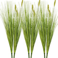 Artificial Plants Tall Onion Grass Plant Plastic Grass Greenery Shrubs Bushes for Garden Porch Window Box Shop Office Home Decor