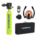 Dedepu Mini Breath Portable Scuba Diving Chamber Equipment 0.5L Without Glasses Scuba Tank Air Cylinder