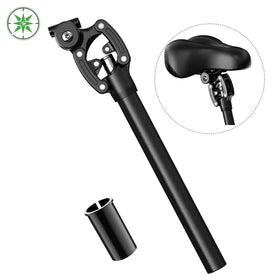 Bike Suspension Seat Post Bike Shock Absorber 350mm Aluminum Alloy Bicycle Seat Tube 27.2 30.9 31.6 33.9cm OEM