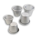 H405 Pudding Cake Cup Jelly Mousse Mold Aluminum Small Caliber Round Baking Appliance 5 ~ 8cm