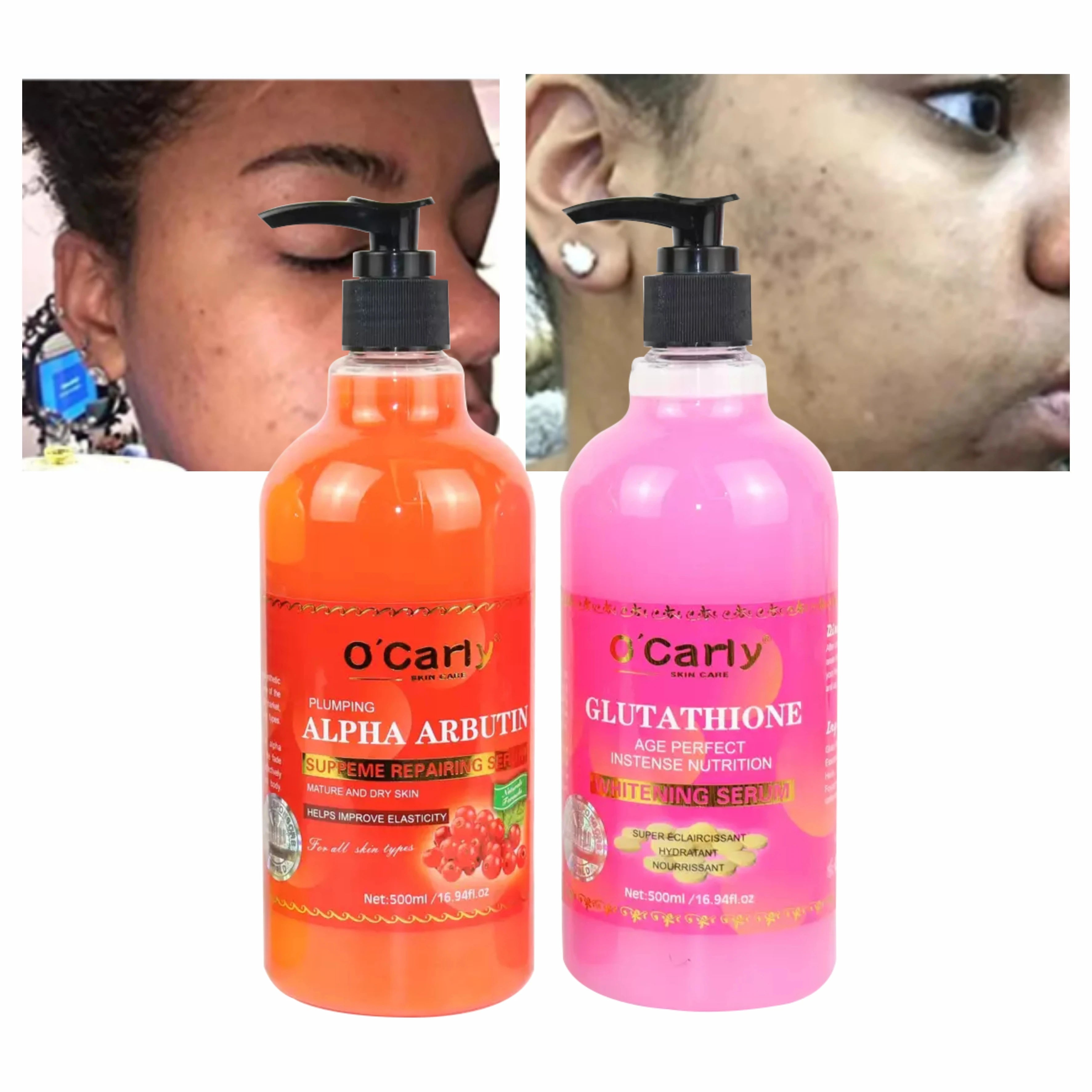 OEM Arbutin Ordinary Anti-Aging Whitening Bleaching Repairing Hyaluronic Acid Serum Liquid Face African Skin 500ml Vitamin C