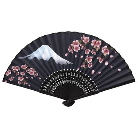 BSBH Customized Japanese Hand Fan for Women Carved Traditional Angel Decoration for Parties or Weddings Souvenir Gift
