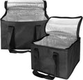 2Pack Reusable Insulated Lunch Bag Hiking Lunch Box Collapsible Cooler Bags