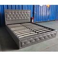 Modern Leather Wholesale Bedroom Furniture Headboard Velvet Fabric Bed with Storage