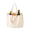 Durable Canvas Mesh Cross Body Tote Bags Large Capacity Wide Base Design 6 Interlayers Green Brand Customizable Color Shopping