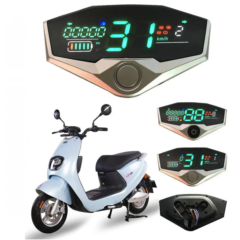 Xiaoguiwang Electric Bicycle Electric Refit Large-Screen LED Color Display Instrument