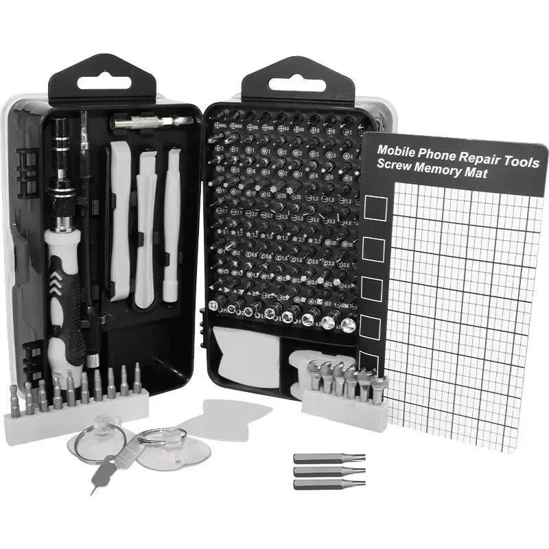 Wholesale 138 in One Screwdriver Set Cross Border Multifunctional Screwdriver Mobile Phone Repair Glasses Worker