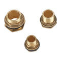1/2" 3/4" 1" Male Thread  Brass Connectors for Garden Irrigation Faucet Tap Adapter Brass Pipe Fittings