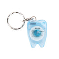 15M Dental Floss Tooth Keychain Tooth Shape Dental Floss Dispenser