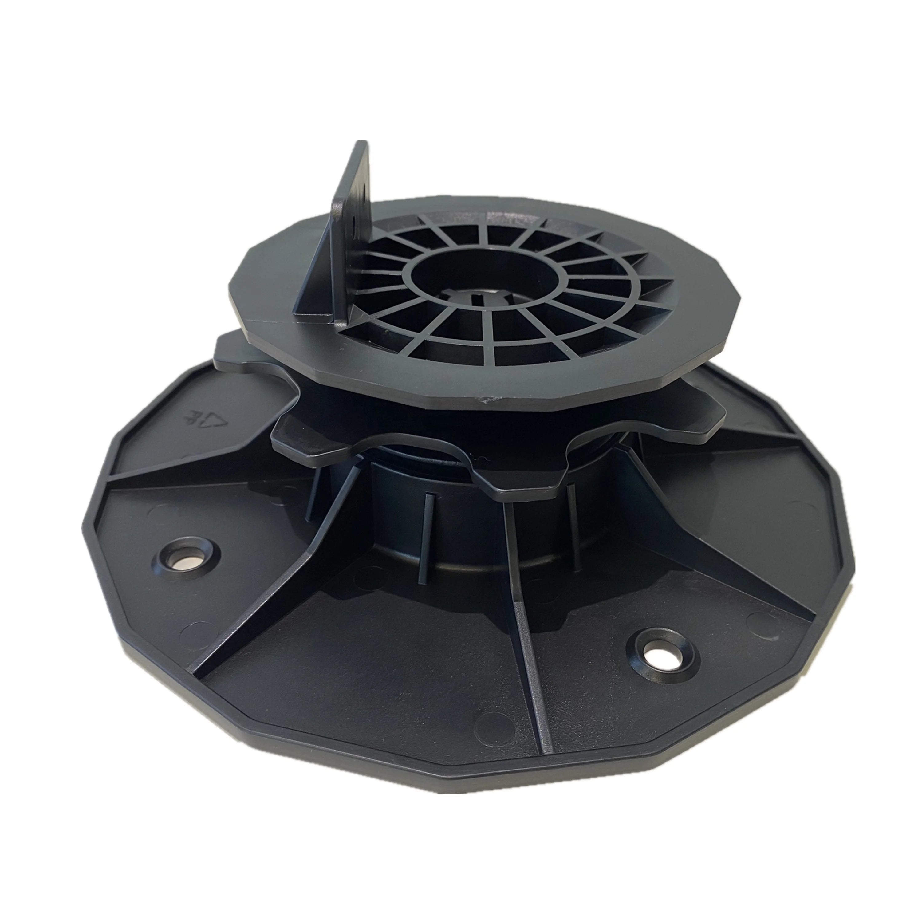 Deck Support Self Leveling Plastic Pedestal Slope Correction for Outdoor Decking Floor XF-T202G-2 45-80 mm