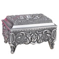 Metal Creative Vintage High-grade Rose Jewelry Box European Desktop Accessories Valentines Day Gift