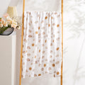 Happy Flute Baby Breathable Washable 100% Cotton Eco-friendly Swaddle Blanket 200TC 120cm 110cm Cartoon Pattern Custom Color