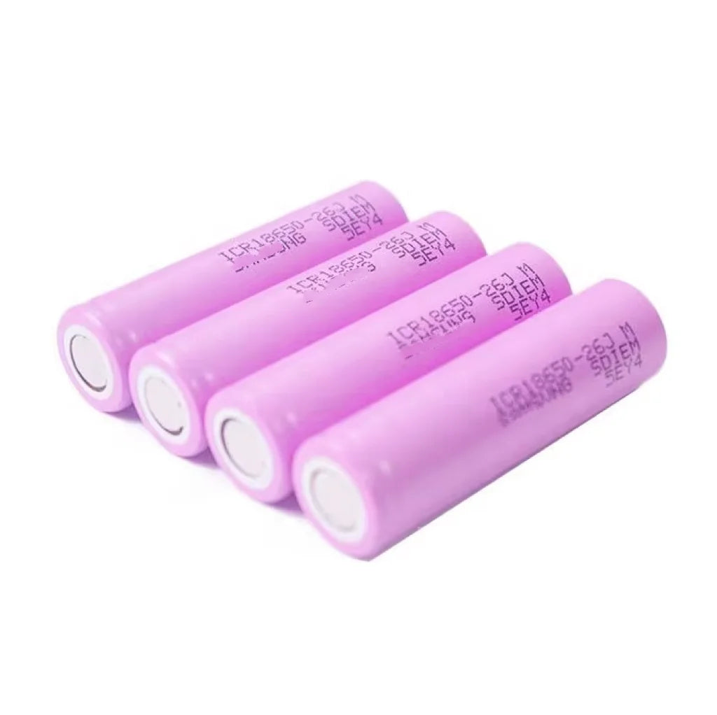 Authentic Best Selling RIUNIS ICR18650 26JM 3.7V 2600mAh 5A Discharge 800 Cycles Cylindrical Lithium Ion Rechargeable Battery
