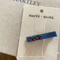 Korean Style Small Metal and Fabric Cherry Decoration Hair Clips for Women and Kids