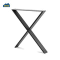 Table Leg Modern Rectangle Dining Desk Feet Steel Industrial Cast Iron Dining Base Steel Flat Coffee Table Legs