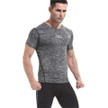 Men's Regular Sleeve Summer T-Shirt 200 Grams Breathable Quick Dry Plaid Embroidered Casual Design for Outdoor Activities