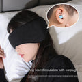 Custom Logo Memory Foam Velvet Eye Mask Travel Portable 3d Contoured Sleeping Eye Mask