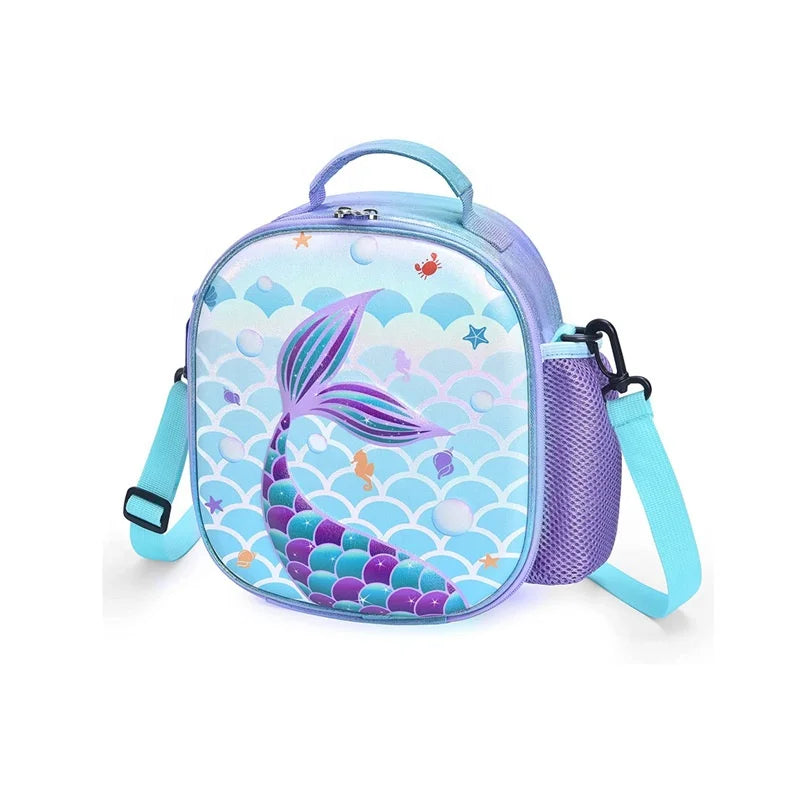 Portable Hot Sell Eva Children's 3D Cartoon Thermal Insulation Cooler Lunch Bag